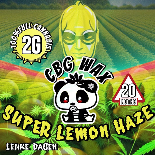 SUPER LEMON HAZE (CBG Wax 2g)【ブランド：Leuke Dagen】