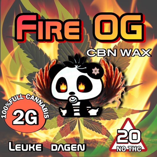 FIRE OG (CBN Wax 2g)【ブランド：Leuke Dagen】